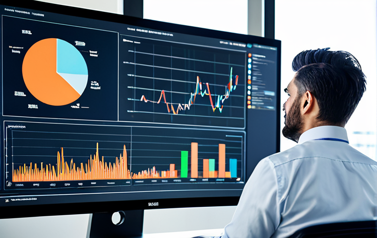 **
"A data scientist, fully clothed in professional attire, analyzing data visualizations on a large monitor in a brightly lit, modern office. The visualizations show charts and graphs related to model performance. Safe for work, appropriate content, perfect anatomy, natural proportions, high-resolution, professional quality."
**