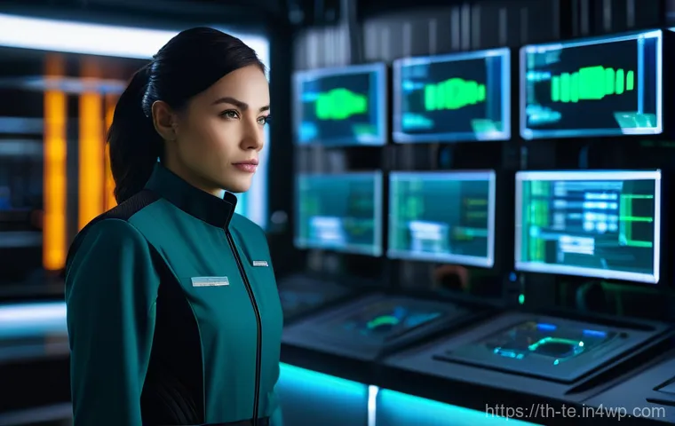 신경망 아키텍처의 훈련 속도 개선 방법 - **"The AI Training Command Center: A female AI engineer, in her late 20s, with short, neat dark hair...