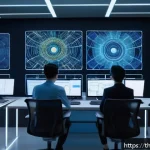 최신 신경망 아키텍처 트렌드와 전망 - A futuristic AI research laboratory in Bangkok, Thailand, showcasing advanced neural network archite...