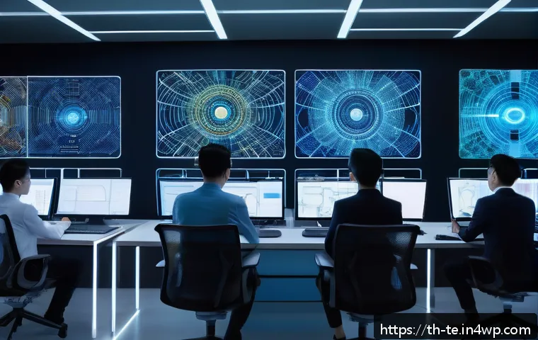 최신 신경망 아키텍처 트렌드와 전망 - A futuristic AI research laboratory in Bangkok, Thailand, showcasing advanced neural network archite...